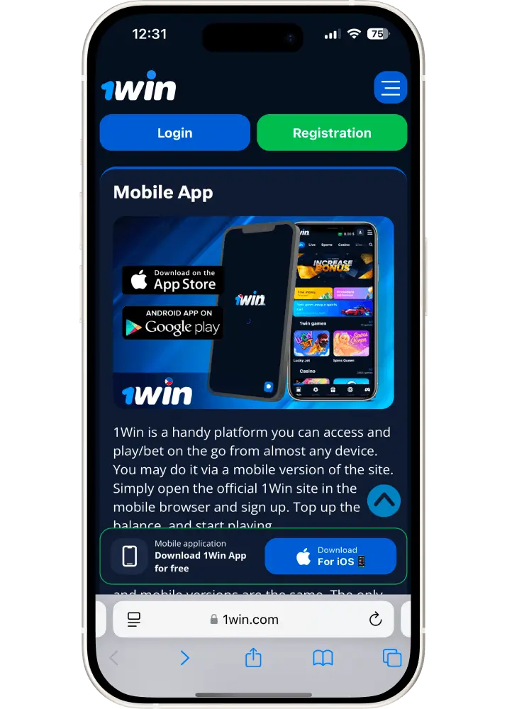 1win app Malaysia