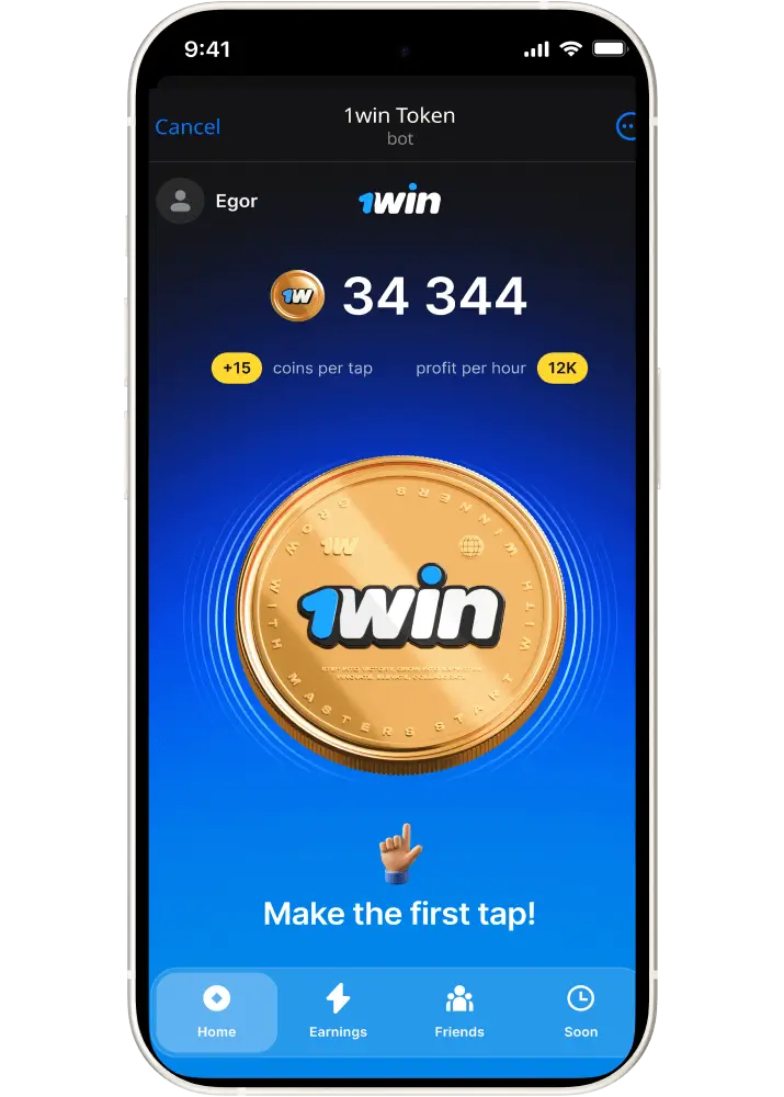 1win crypto clicker game