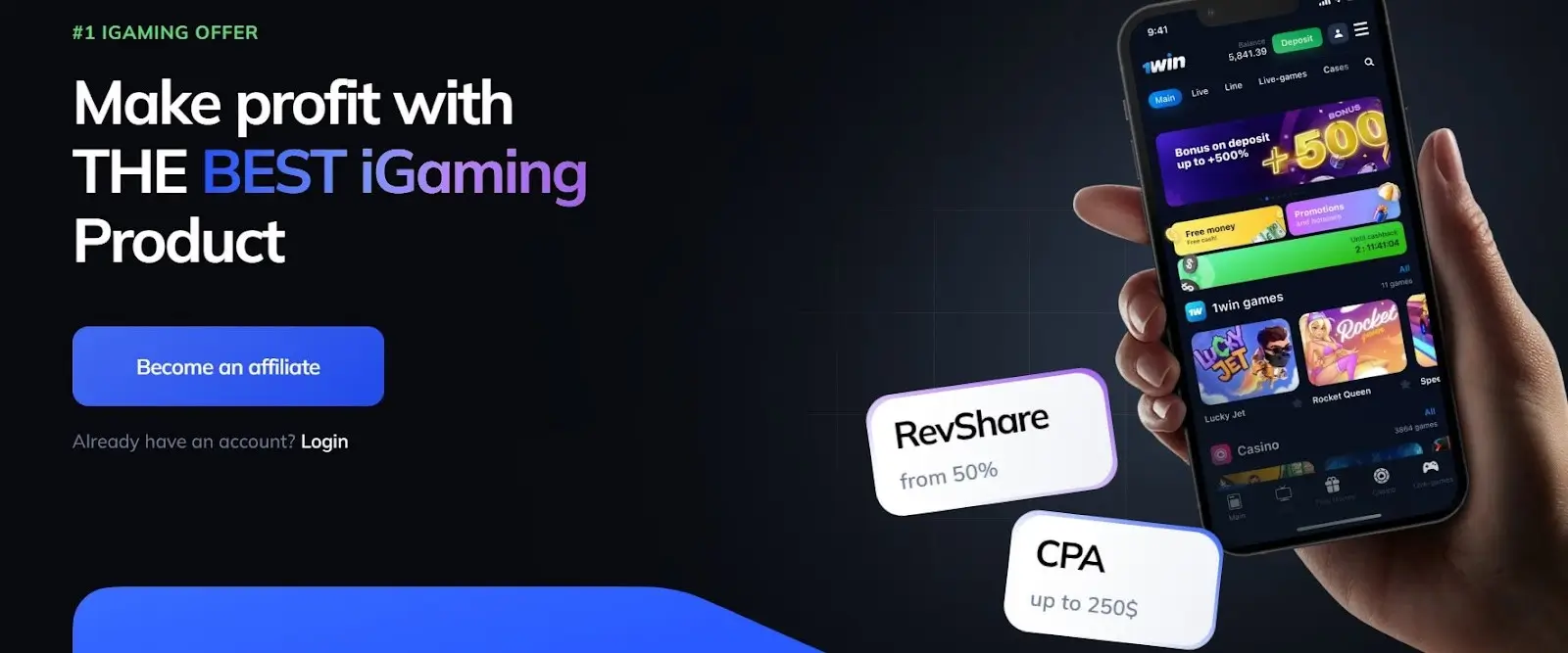 1win Affiliate Program